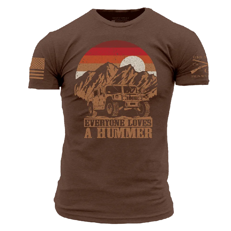 Hummer T-Shirt - Heather Brown