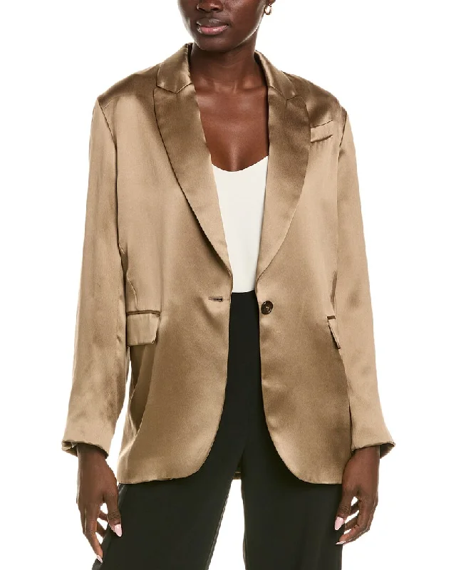 Brunello Cucinelli Silk Blazer