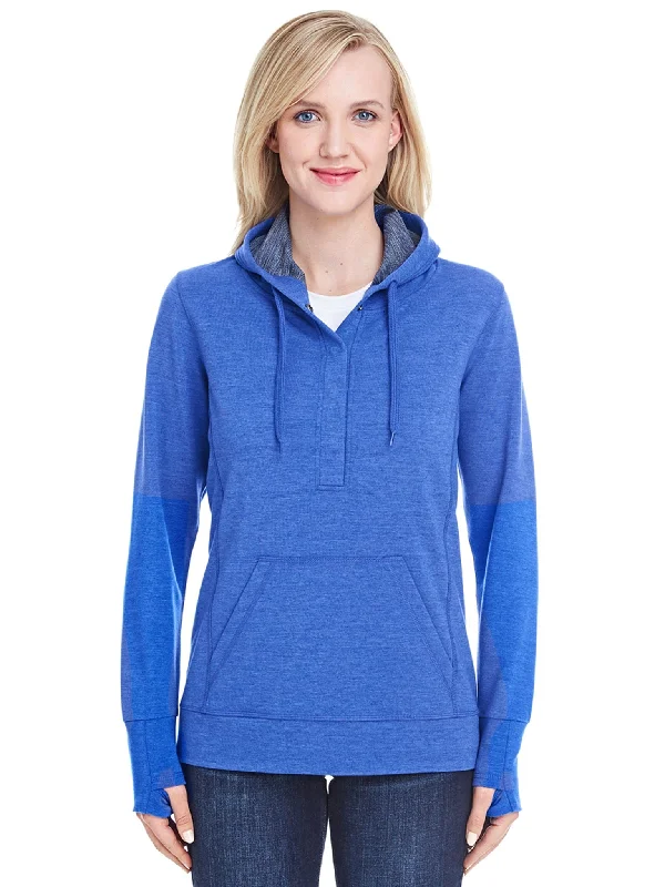 J America Ladies Omega Stretch Snap-Placket Hood