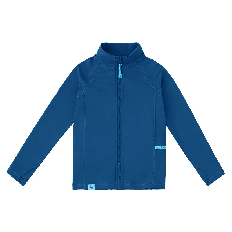 Kid's Long Sleeve Full Zip Active Fleece