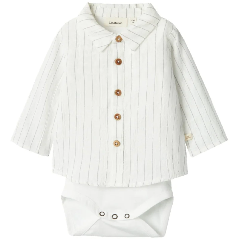 Lil'Atelier Coconut Milk Frej Body Shirt