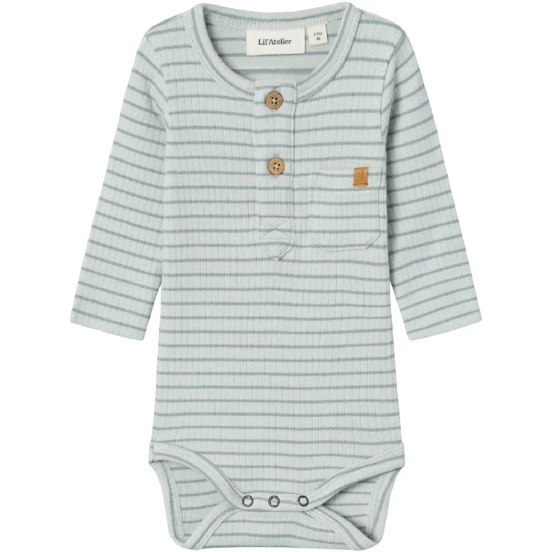 Lil'Atelier Sky Gray Stripe Gio Bon Slim Body