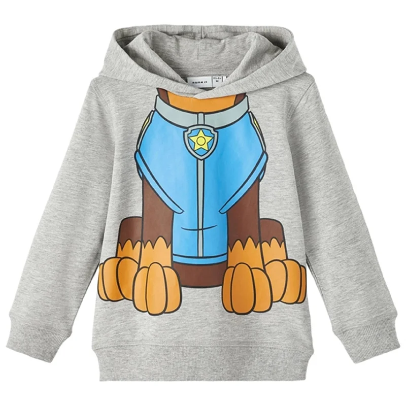 Name it Grey Melange Jatt Paw Patrol Hoodie