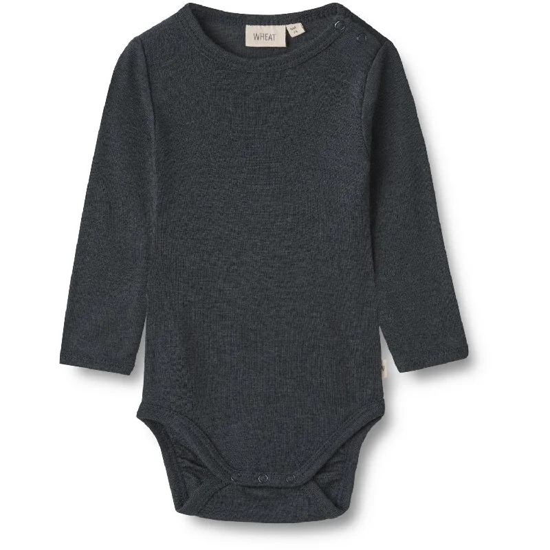 Wheat Navy Wool Body Lucca