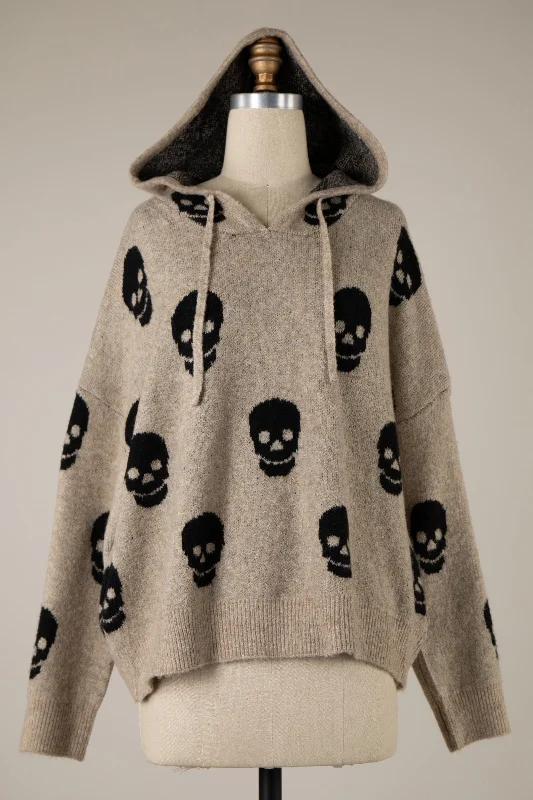 Skull Hoodie Sweater