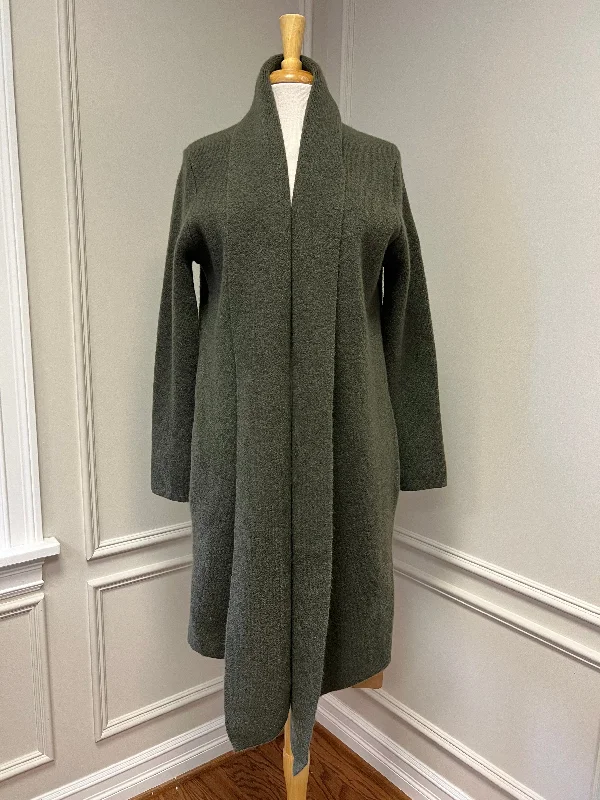 Olive Sweater Coat