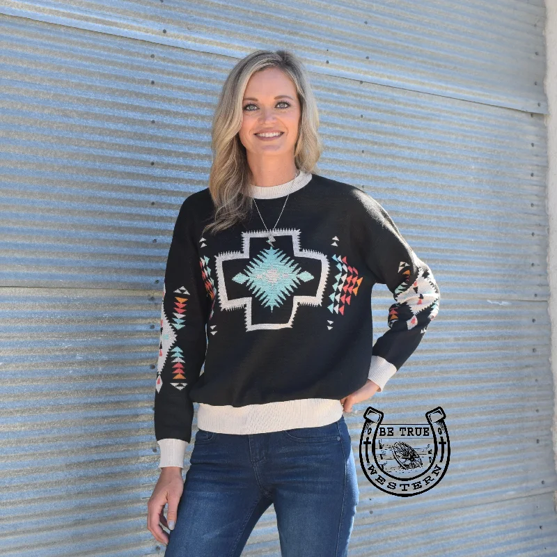 The Happy Trails Aztec Sweater