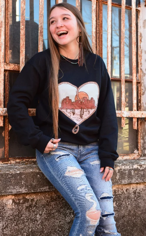 The Roper Heart Sweater