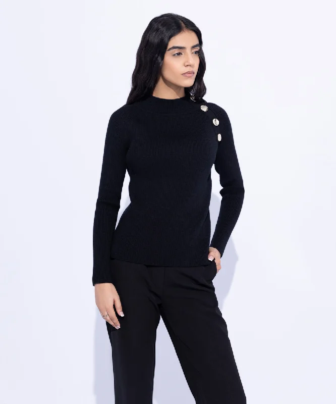 Slim Fit Knit Sweater