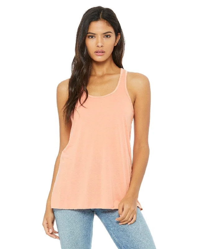 Bella+Canvas Ladies Flowy Racerback Tank | Sunset