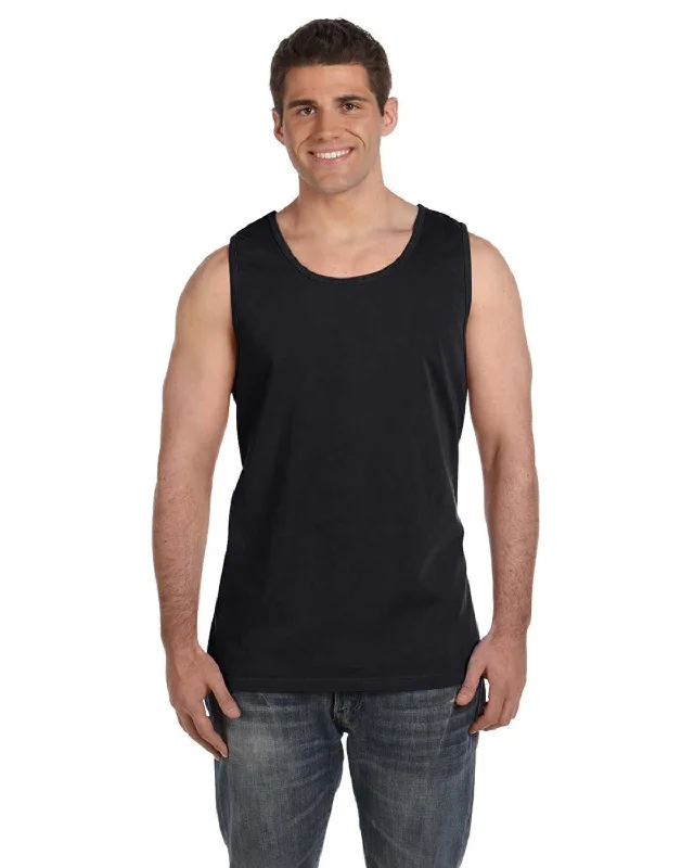 Comfort Colors Garment-Dyed Tank | Black