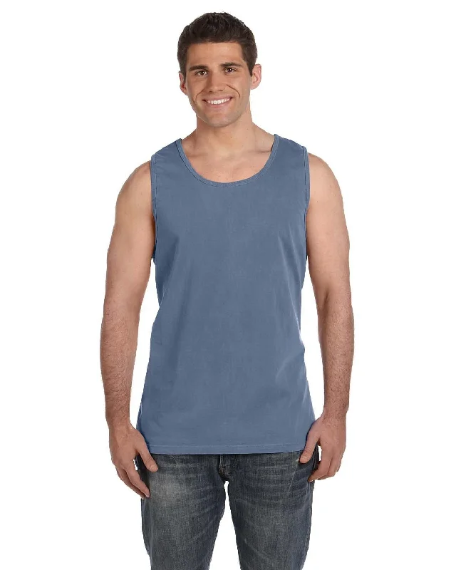 Comfort Colors Garment-Dyed Tank | Blue Jean