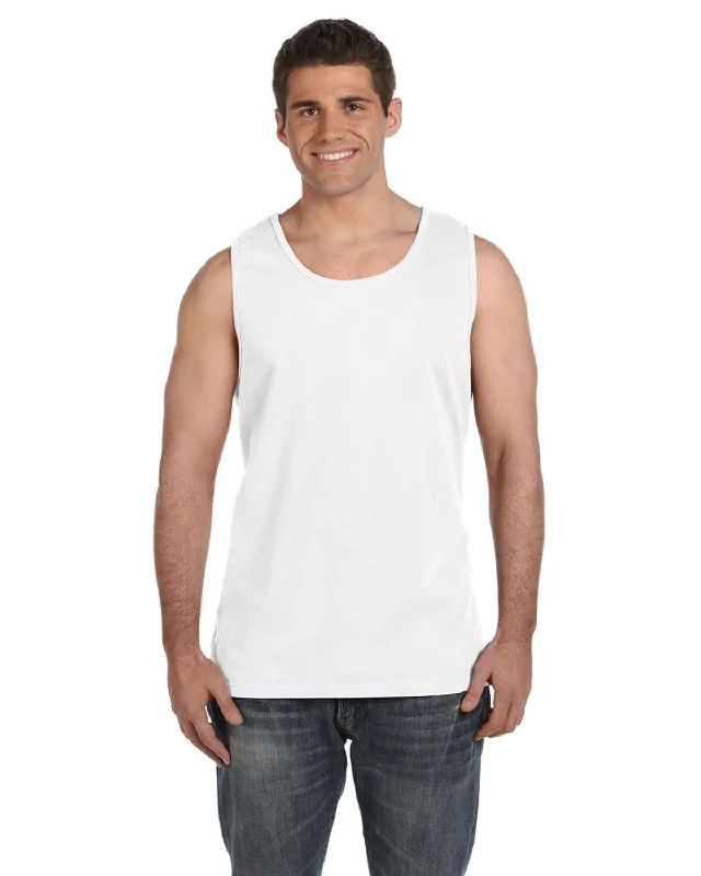 Comfort Colors Garment-Dyed Tank | White