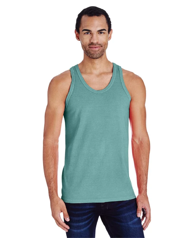 ComfortWash by Hanes Unisex 100% Ringspun Cotton Tank | Cypress Green