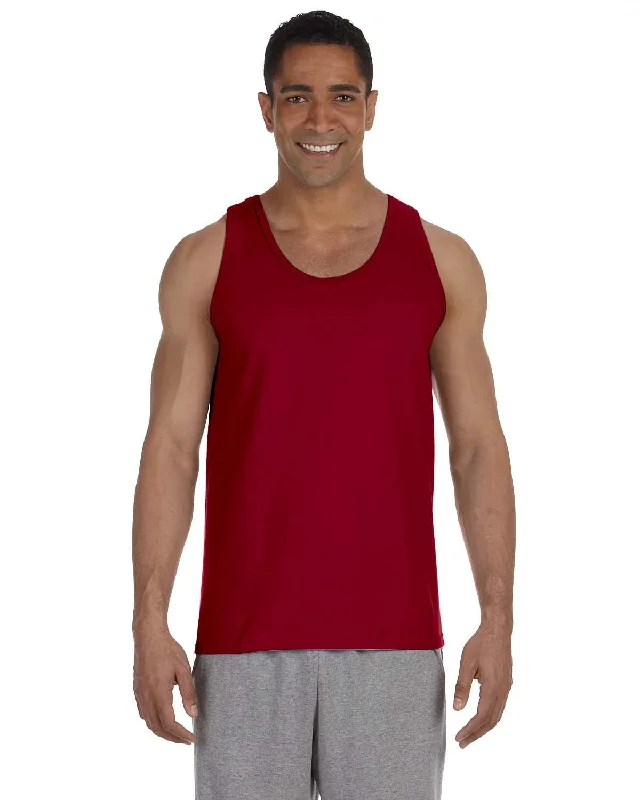 Gildan Ultra Cotton Tank | Cardinal Red