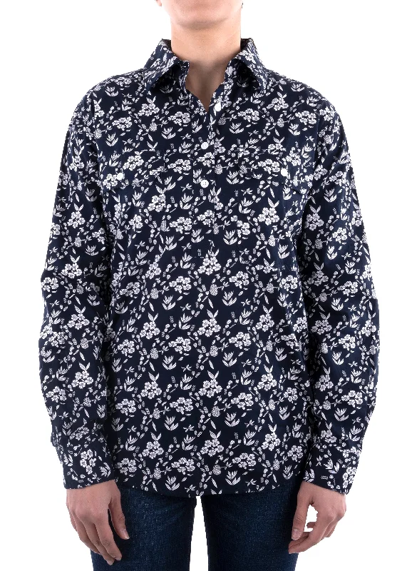 H3W2101173 Hard Slog Cassidy 1/2 Button Shirt