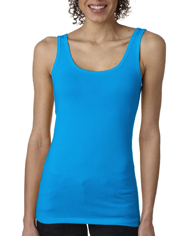 Next Level Ladies Jersey Tank Top | Turquoise