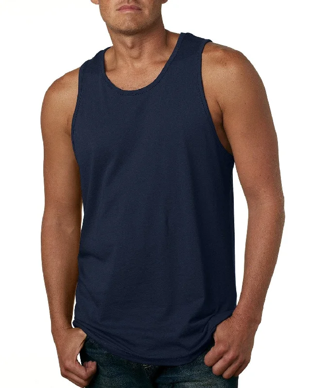 Next Level Mens Cotton Tank | Midnight Navy