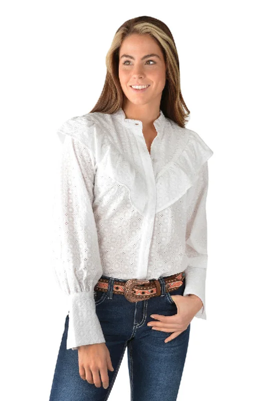 P3W2549713 Pure Western Women's Savannah LS Shirt