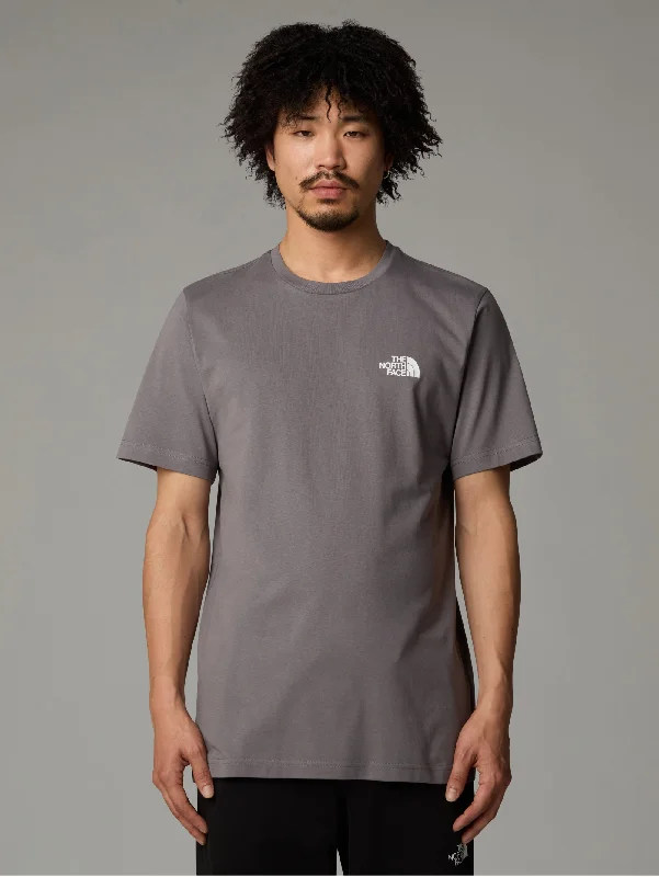 T-shirt Regular Fit con Logo Grigio