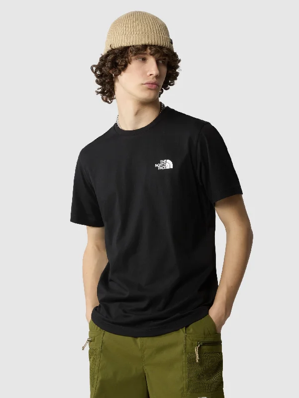 T-shirt Regular Fit con Logo Nero