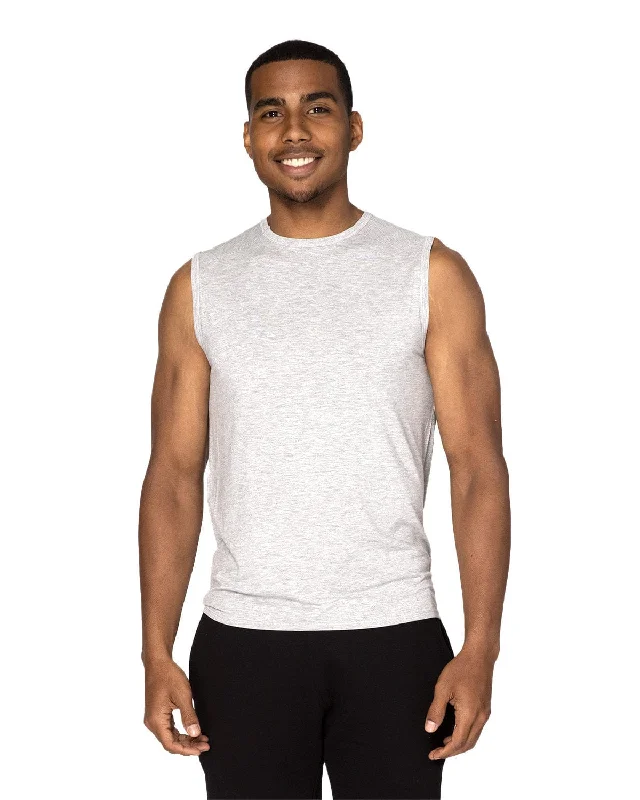 Threadfast Apparel Unisex Impact Tank | Heather Grey