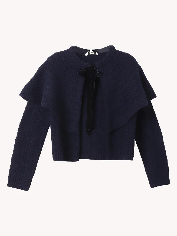 CALEB L/S TIE CARDIGAN